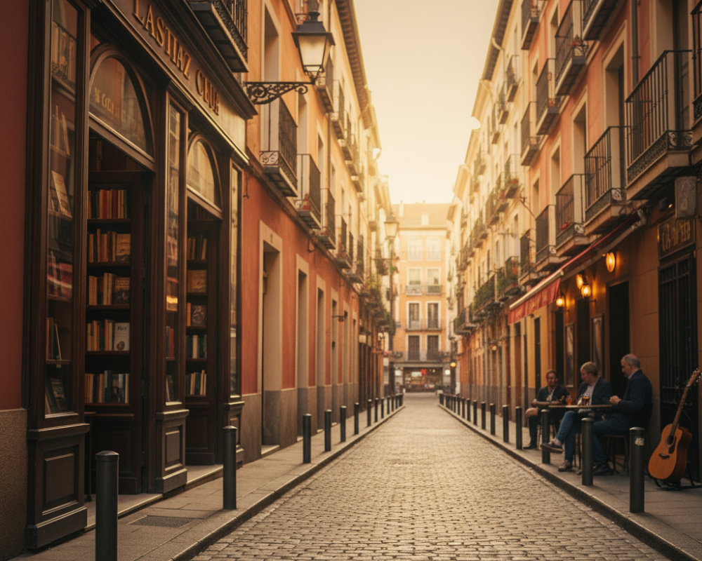 Explora la esencia bohemia e histórica del Barrio de Las Letras en Madrid. Sus calles adoquinadas y fachadas con encanto invitan a descubrir la cultura y el alma auténtica de la capital. Una atmósfera única para quienes buscan vivir en Madrid con carácter.